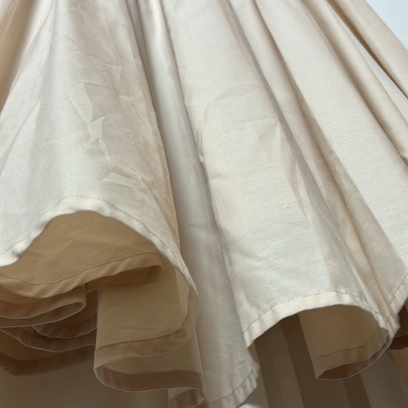 Babydoll cotton blend dress pockets size 6 - Picture 3 of 7